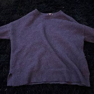 cute sweater purple